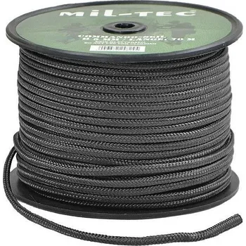 Vybavení pro přežití MIL-TEC® Šňůra PARACORD 5mm černá-1bm