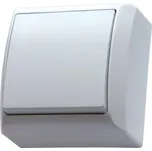 OSPEL BIS ŁN-1B/00 spínač jednopólový bílý na omítku IP20