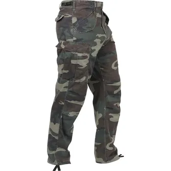 Pánské kalhoty ROTHCO® Kalhoty ROTHCO® VINTAGE M-65 woodland camo