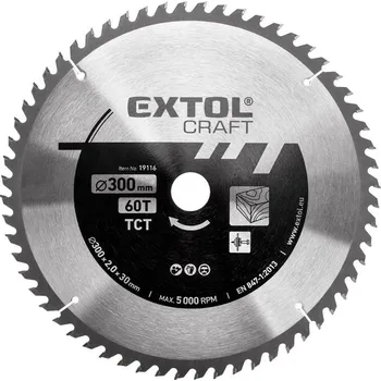 Pilový kotouč Extol kotouč pilový s SK plátky 250 mm