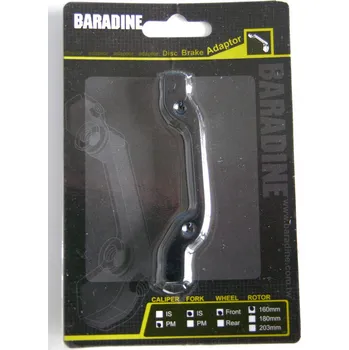 Brzda na kolo Adaptér přední IS-PM na 160mm černý Baradine