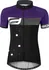 cyklistický dres Force Square s krátkým rukávem W černý/fialový
