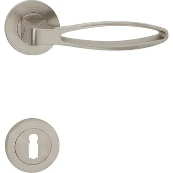 Dveřní kování Cobra Vali-R klika/klika BB ONS nikl matný