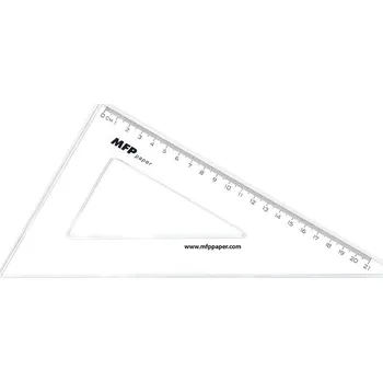 pravítka MFP Paper Pravítko trojúhelník 30-60 bez závěsu