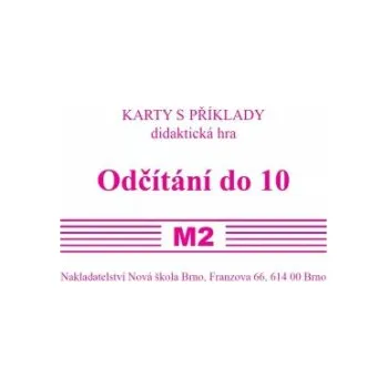 Matematika Sada kartiček M2 - odčítání do 10 - Mgr. Zdena Rosecká (1-16) - Mgr. Zdena Rosecká