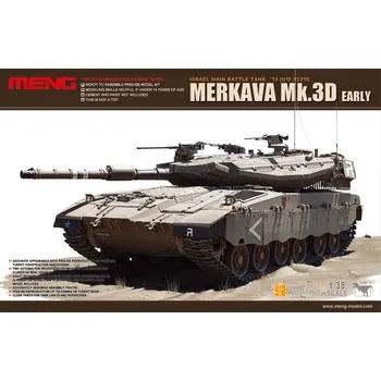 Plastikový model Meng 1/35 Israel Main Battle Tank Merkava Mk.3D Early