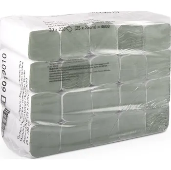 Ekonomické jednovrstvé papírové ručníky s klasickým "Zet" skladem, vhodné do zásobníků Kimberly-Clark, TERSO nebo sanTRAL.