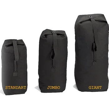 Sportovní taška ROTHCO® Lodní vak ROTHCO® DUFFLE BAG STANDART bavlna černá