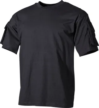 Pánské tričko MFH Velcro tričko černé S