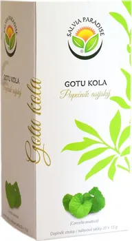 Léčivý čaj Salvia Paradise Gotu Kola Pupečník asijský 20 x 1,5 g