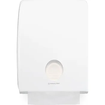 Zásobník na papírové ručníky Jednoduchý plastový zásobník papírových skládaných ručníků.