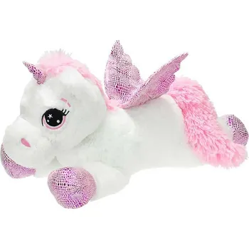 plyšák Mikro Trading Jednorožec s křídly 60 cm