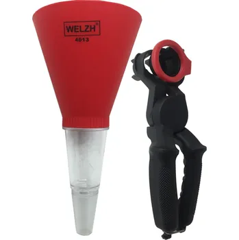 Univerzální nálevka na motorový olej s pevným držákem, sada 2 díly, Welzh (Welzh Werkzeug)