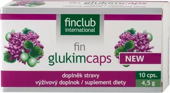 Přírodní produkt Finclub Glukimcaps 10 cps.