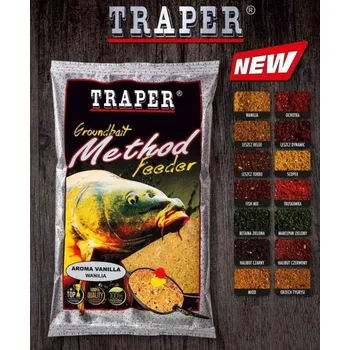 Návnadová surovina Traper Method Feeder 750gr - AKCE 10% (10kusů) Scopex
