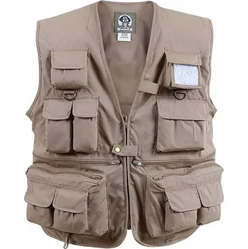 Pánská vesta ROTHCO® Vesta ROTHCO® UNCLE MILTY TRAVEL VEST khaki