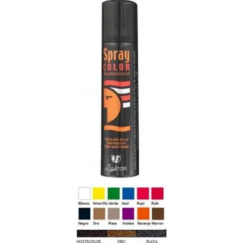 Barva na vlasy StageLine Barcelona BAREVNÝ SPREJ na vlasy a tělo (12 barev) Varianta: ORANŽOVO-RŮŽOVÁ (fluorescent)