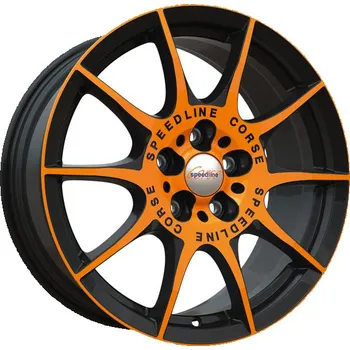 Ronal SL2 Marmora Racing Orange Mattschwarz 8x18 5x112 ET45 Alu kolo Ronal SL2 Marmora Racing Orange Mattschwarz 8x18 5x112 ET45