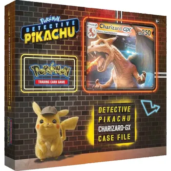 Nintendo Pokémon Detective Pikachu Charizard GX Case File Sběratelská karetní hra Nintendo Pokémon Detective Pikachu Charizard GX Case File