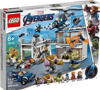 Stavebnice LEGO LEGO Super Heroes 76131 Bitva o základnu Avengerů