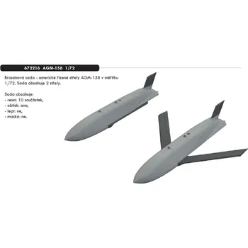 Plastikový model Eduard 1/72 AGM-158