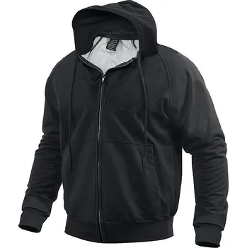Pánská mikina ROTHCO® Mikina s kapucí ROTHCO® THERMAL ZIP černá