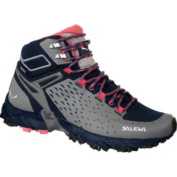 Dámská treková obuv Salewa WS Alpenrose Ultra Mid GTX Night Black/Mineral Red