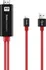 HOCO UA4 Lightning HDMI adaptér pro Apple iPhone/iPad červený/černý