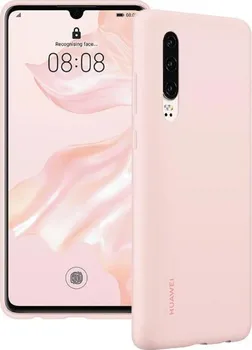 Pouzdro na mobilní telefon Huawei Slicone Car pro Huawei P30 růžové