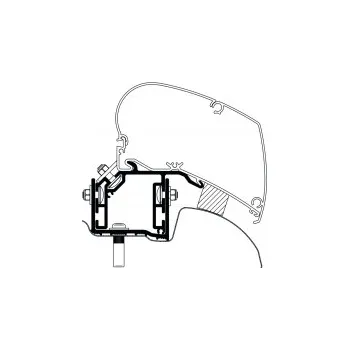 Příslušenství ke karavanu Adaptér VW Crafter od 2017