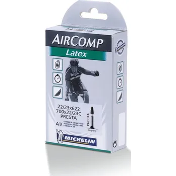 Duše na kolo Michelin AirComp Latex A1 28" SV 60 mm (Duše na kolo Michelin AirComp Latex A1 28" SV 60 mm)