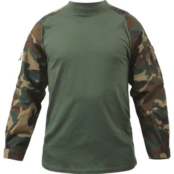 Pánská košile ROTHCO® Taktická košile ROTHCO® COMBAT woodland camo