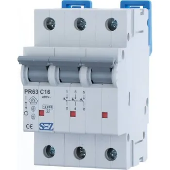 Jistič Jistič SEZ PR 63-D 0,5A, 3P (0099340)