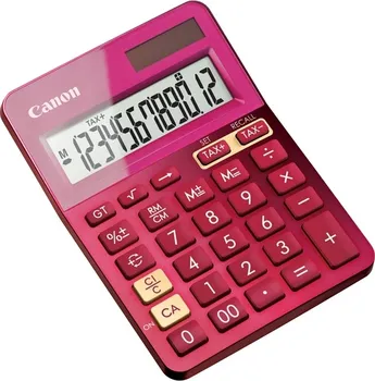 Kalkulačka Canon LS-123K růžová
