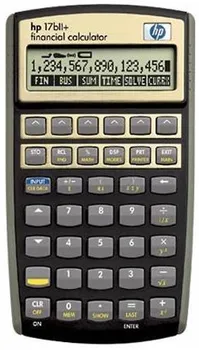 Kalkulačka HP 17BII+ Finanční kalkulačka