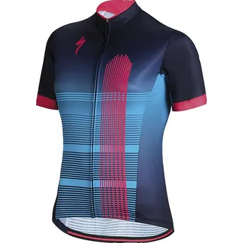 cyklistický dres Dres Specialized RBX Comp Jersey SS WMN blue/acid red Barva: modrá / červená, Velikost: XS