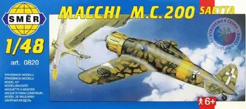 Plastikový model Směr Macchi M.C. 200 Saetta 1:48
