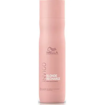 Wella Professionals Invigo Blonde Recharge šampon pro blonďaté vlasy, 250 ml
