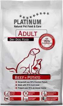 Krmivo pro psa Platinum Natural Adult Beef/Potatoes