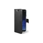 Ultra tenké pouzdro typu kniha CELLY Air pro Samsung G950F Galaxy S8, černé