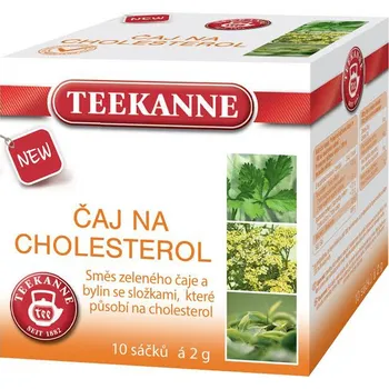 Recenze Teekanne Čaj na cholesterol 10 x 2 g Čaj Recenze Teekanne Čaj na cholesterol 10 x 2 g