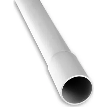 kabelová chránička Plastová trubka pevná Malpro PT32020/3/S 20mm světle šedá 3m