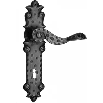 Dveřní kování Kovaná klika na dveře model 503