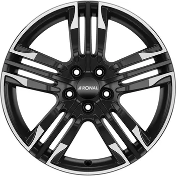 Alu kolo Ronal R58 černá/leštěný límec 8x20 5x108 ET40