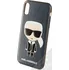 Pouzdro na mobilní telefon Karl Lagerfeld Ikonik pro Apple iPhone XR modré