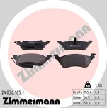 Sada brzdových destiček, kotoučová brzda ZIMMERMANN 24036.165.1