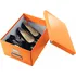 Archivační box Leitz Click-N-Store WOW A4 oranžová