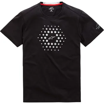 Alpinestars Pánské černé prémiové tričko BURST RIDE DRY TEE Alpinestars krátké 1019-73000 10 - S