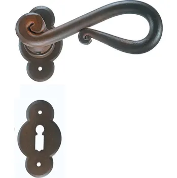 Dveřní kování Kovaná klika ke dveřím model 2201