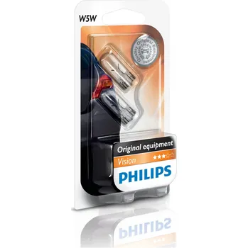 Autožárovka Philips W5W 12V 12961B2